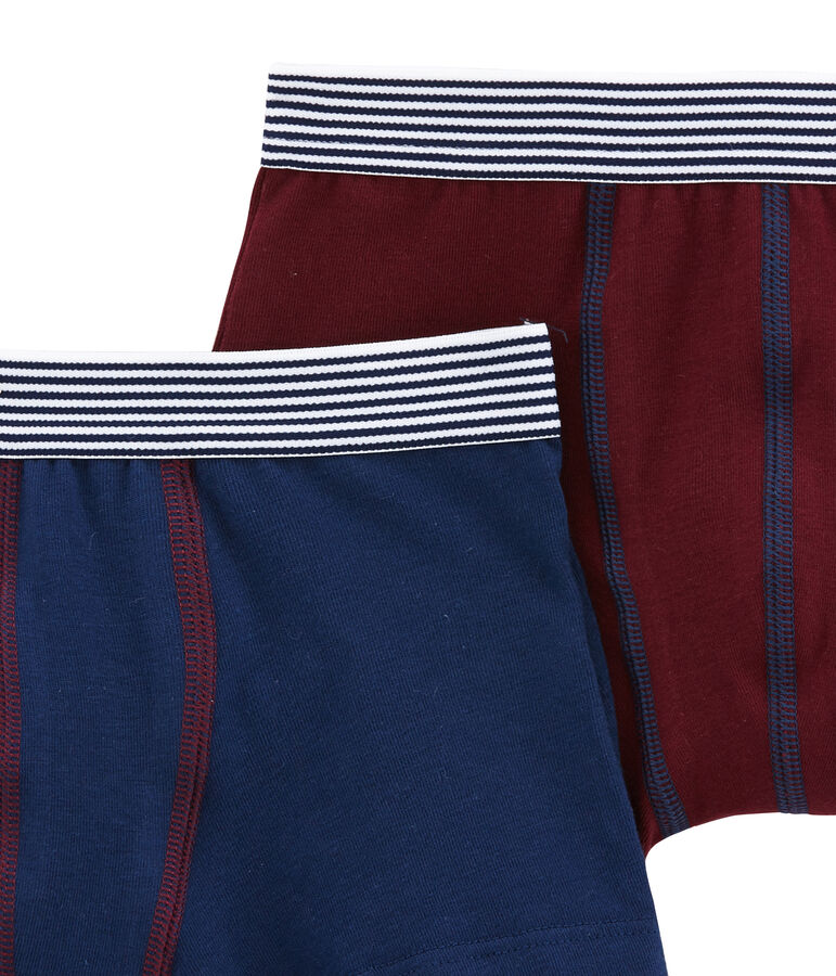 Lotto di 2 boxers per bambino multicolore