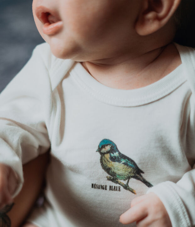 Confezione da 3 body a maniche lunghe bimbo Petit Bateau x Deyrolle multicolore