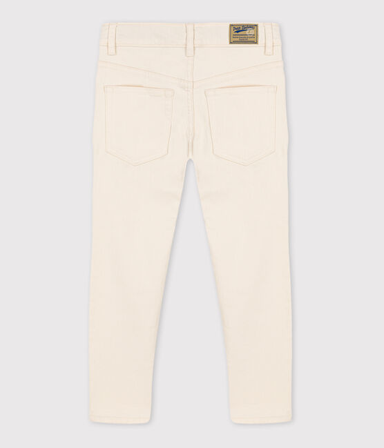 Pantalone in denim bambino ecru AVALANCHE
