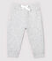 Pantaloni in molleton bebè femmina/maschio grigio POUSSIERE CHINE