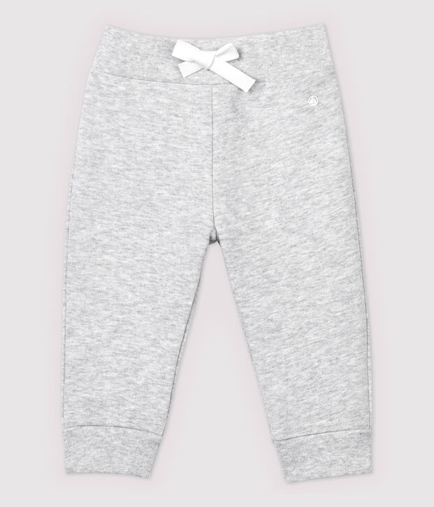 Pantaloni in molleton beb&egrave; femmina/maschio grigio