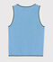 Pull senza maniche in cotone jersey bambino grigio POUSSIERE CHINE