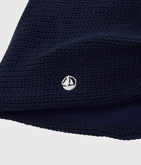 Snood bambina-bambino blu SMOKING