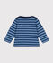Maglia a righe in cotone spesso neonato blu BEACH/ MEDIEVAL