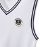 Pull bambino senza maniche con logo bianco MARSHMALLOW
