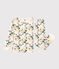 Pigiama bambino fantasia fiori in cotone bianco AVALANCHE/ MULTICO