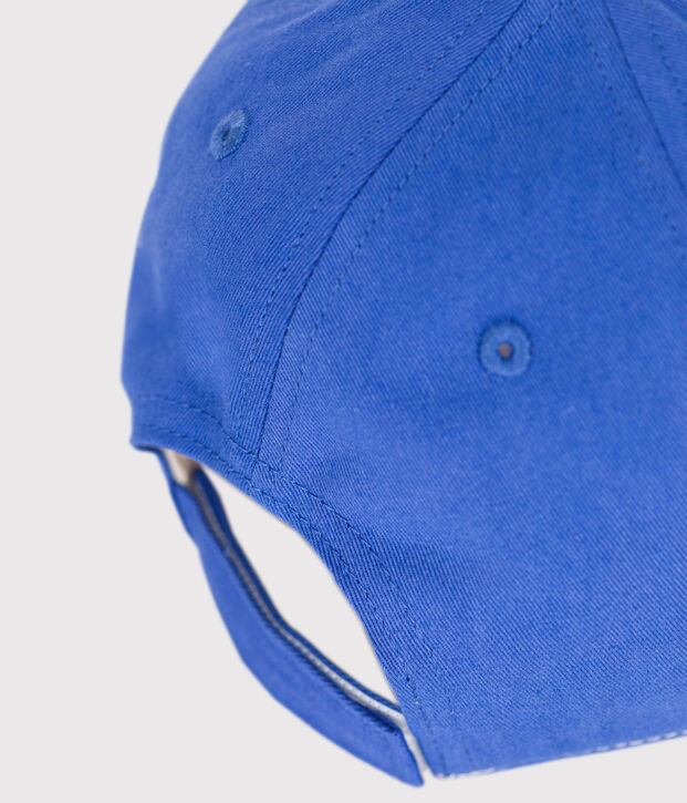 Berretto in cotone team sport bambino rosso/rosso