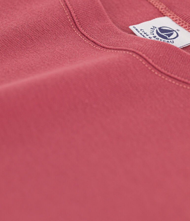 T-shirt L'ICONIQUE girocollo in cotone donna rosa PAPI