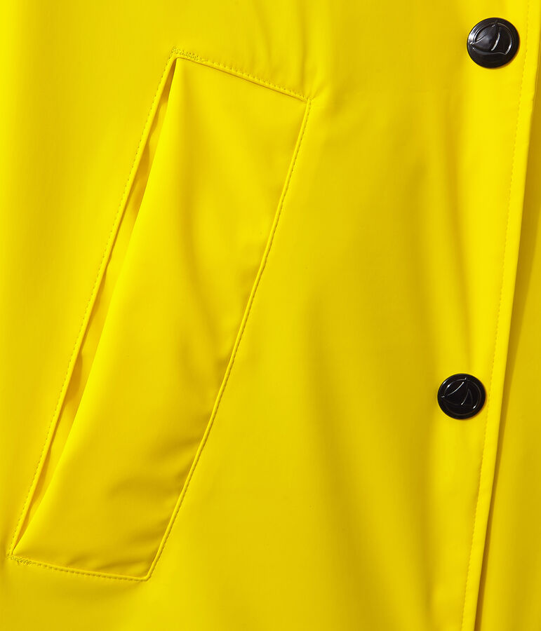 Cerata donna impermeabile stile cappotto JAUNE