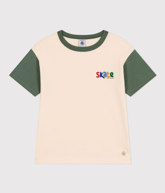 T-shirt stampata in jersey bambino AVALANCHE/ CROCO
