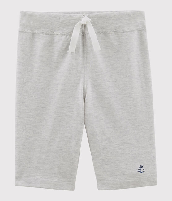 Bermuda in jersey medio bambino grigio POUSSIERE CHINE