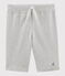 Bermuda in jersey medio bambino grigio POUSSIERE CHINE