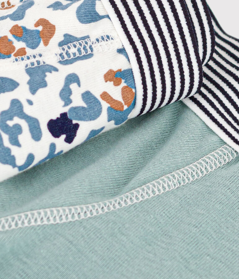 Confezione da 2 boxer bambino in cotone multicolore