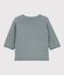 Cardigan orso bebè in maglia di lana e cotone grigio SEDUMBLUE