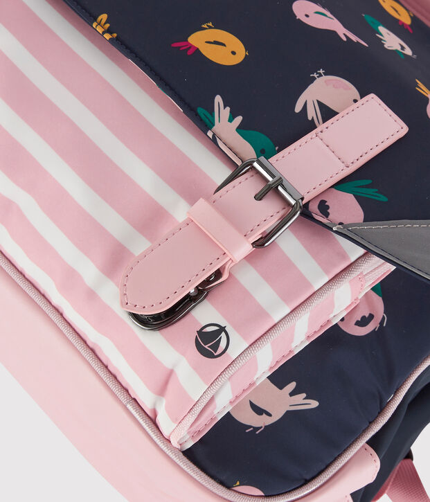 Cartella bambina/bambino blu/multicolore