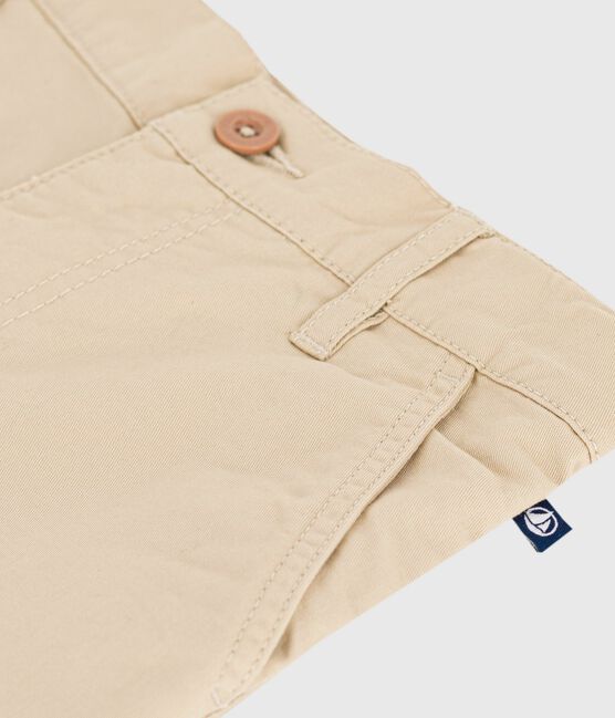 Pantaloni in cotone bambino beige SANDER