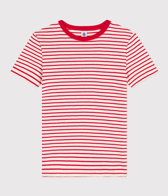 T-shirt L'ICONIQUE girocollo in cotone Donna MONTELIMAR/ PEPS