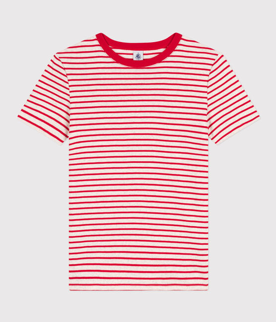T-shirt L'ICONIQUE girocollo in cotone Donna MONTELIMAR/ PEPS