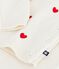 Set 2 pezzi in maglia con cuori ricamati neonato rosso MARSHMALLOW/ POMPEI