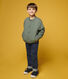 Cardigan stile teddy in tubique bambino
