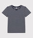 T-shirt LE DROIT girocollo in cotone Donna