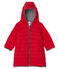 Cappotto in tubique trapuntato bebè femmina rosso TERKUIT CN