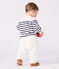 Maglione in stile marinaro in misto lana e cotone a righe neonato blu MARSHMALLOW/ SOIR