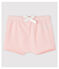 Shorts per  bebè in cotone rosa MINOIS