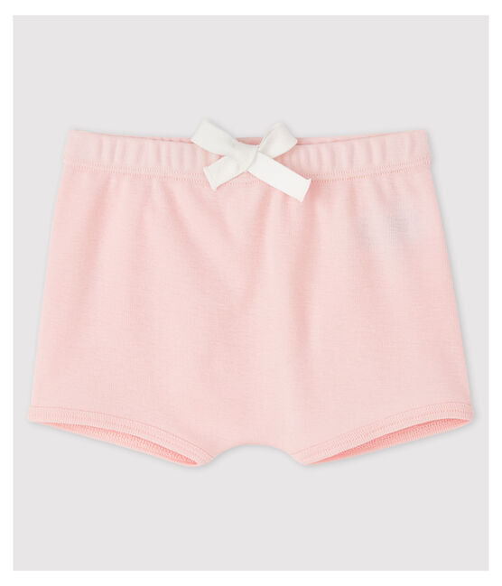 Shorts per  bebè in cotone rosa MINOIS