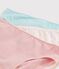 Confezione da 3 slip glitterati ragazza variante 1