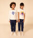 Pantaloni slim in denim bambina