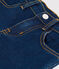 Pantaloni slim in denim bambina blu