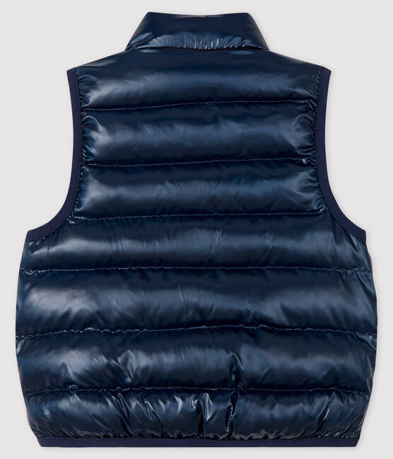 Piumino bebè reversibile blu SMOKING