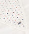 Asciugamano da bagno quadrato in cotone bianco MARSHMALLOW/bianco MULTICO