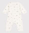 Bodyjama stampato in cotone bianco MARSHMALLOW/bianco MULTICO
