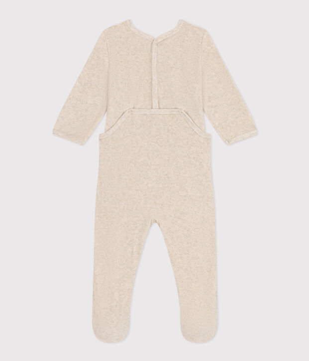 Pigiama neonato in ciniglia MONTELIMAR CHINE