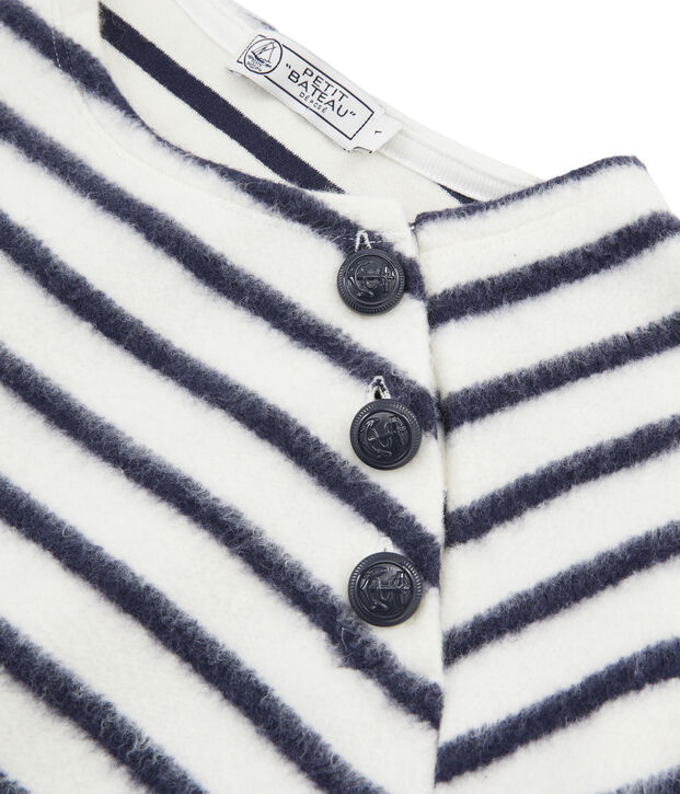 Marini&egrave;re donna morbidissima bianco/blu