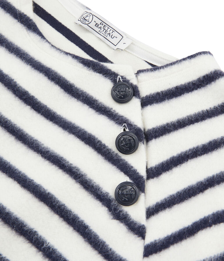 Marini&egrave;re donna morbidissima bianco/blu