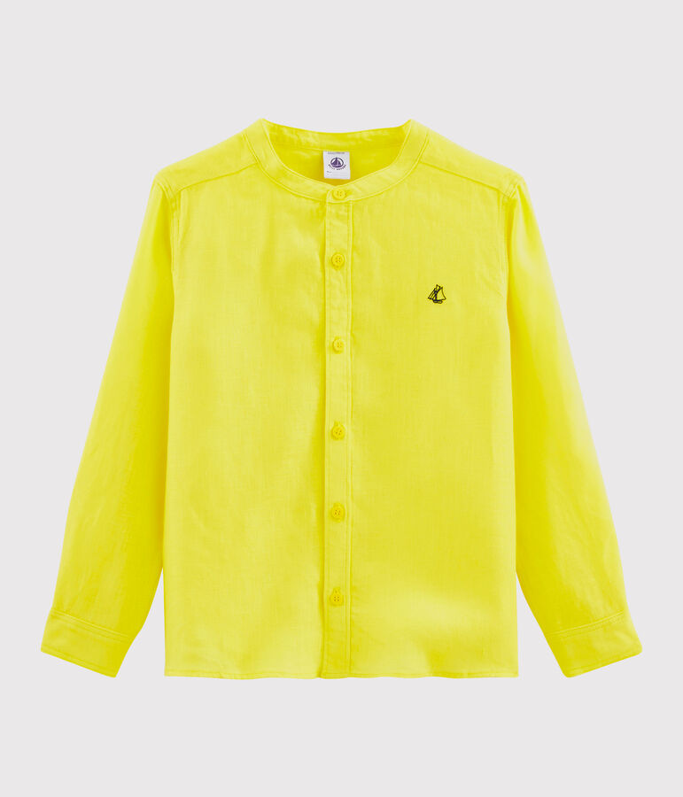 Camicia bambino giallo EBLOUIS