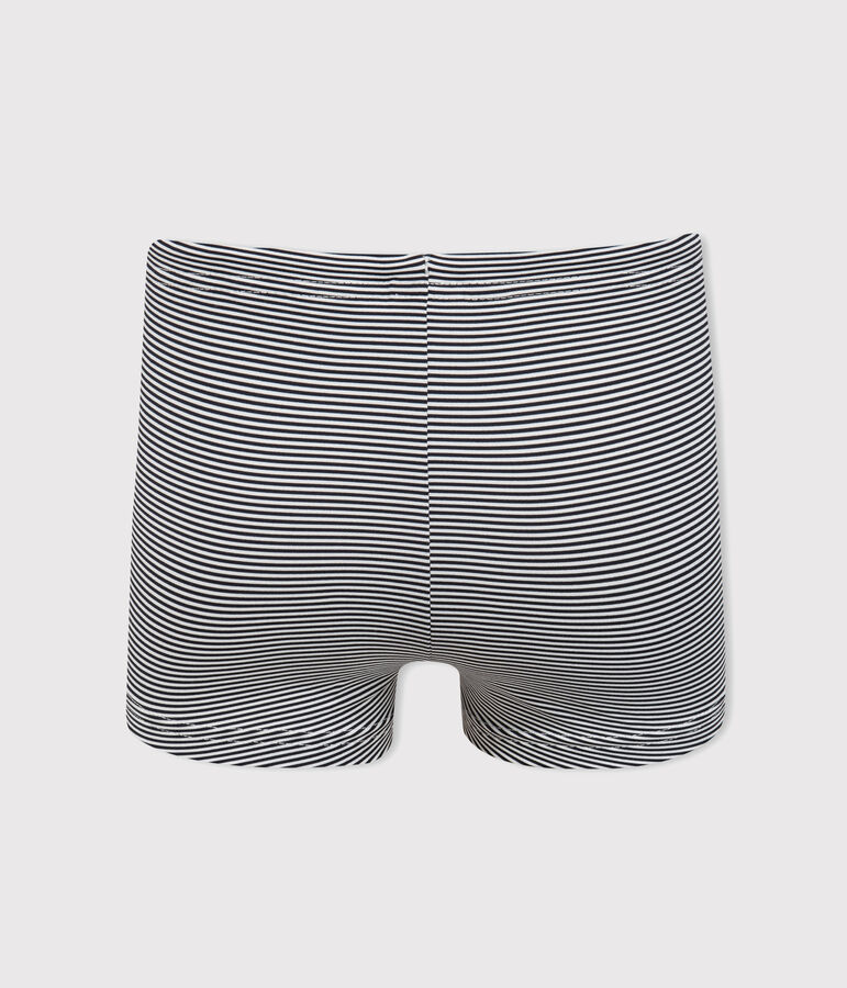 Costume da bagno UPF 50+ beb&egrave; blu ABYSSE/bianco LAIT