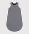 SACCO NANNA LEGGERO NEONATO IN COTONE TOG 1 blu SMOKING/bianco MARSHMALLOW