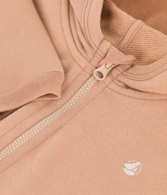 Felpa con cappuccio per bebè beige VINTAGE