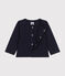 Cardigan in cotone neonato blu SMOKING