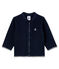 Cardigan in tubique trapuntato bebè maschio blu SMOKING CN