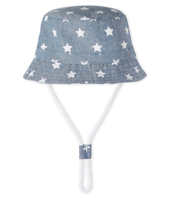 Bob bebè maschio in fantasia blu SMOKING/bianco MARSHMALLOW