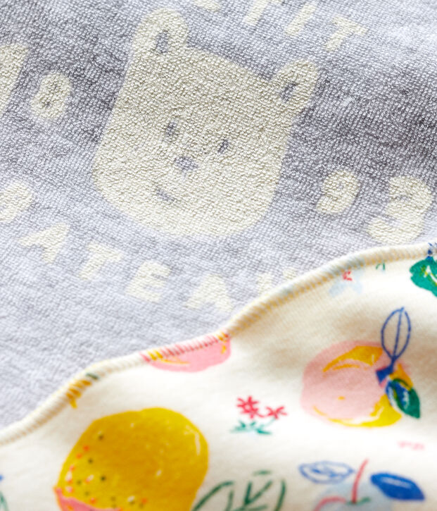 Lotto da 2 bandane-bavaglini beb&egrave; maschio multicolore