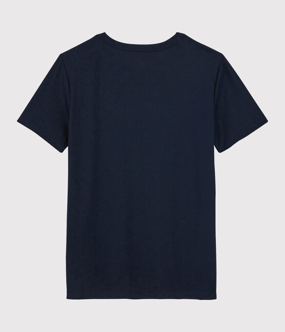T-shirt in cotone Sea Island Donna blu MARINE