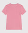 T-shirt L'Iconique in cotone a righe donna rosa PEONIA/ MARSHMALLOW