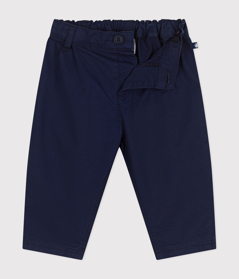 Pantaloni in serge beb&egrave; blu