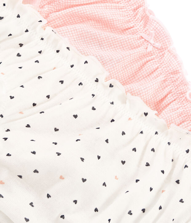 Lotto da 2 slip froufrou donna multicolore